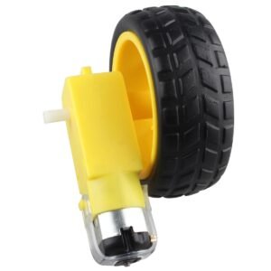 DC MOTOR WITH WHEEL